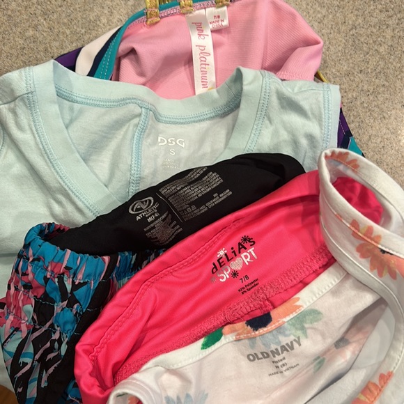 Girls Clothes Lot Size 7/8 Bathing Suit outfits Athletic - Picture 5 of 5